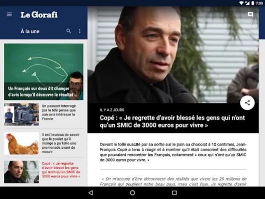 Le Gorafi android App screenshot 0